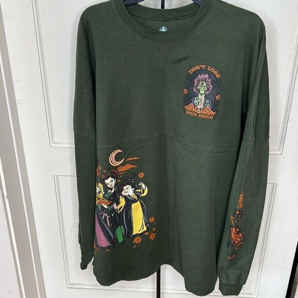 Disney Hocus Pocus 2 Spirit Jersey Green Size XXL Unisex Plus Size - Picture 2 of 10